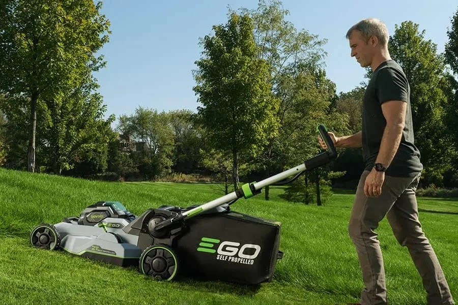 small battery lawn mower