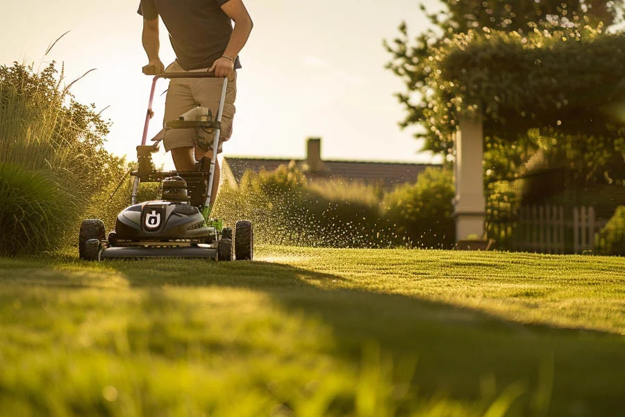 push electric lawn mower